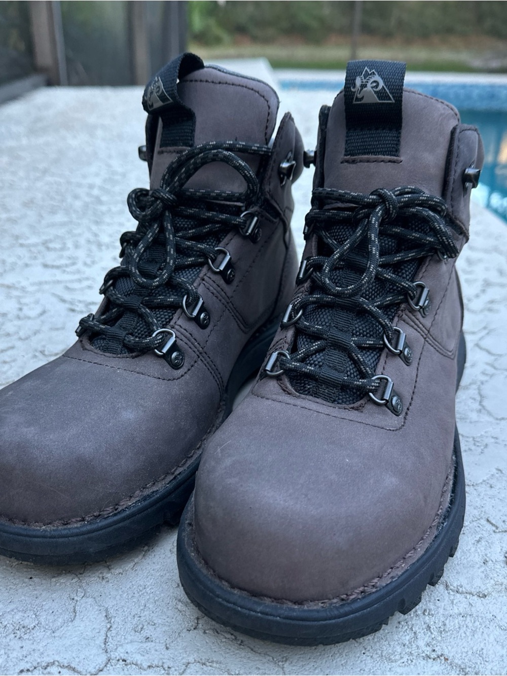Rocky Women's Legacy 32 Composite Toe Waterproof Work Boot Size 9M Grey